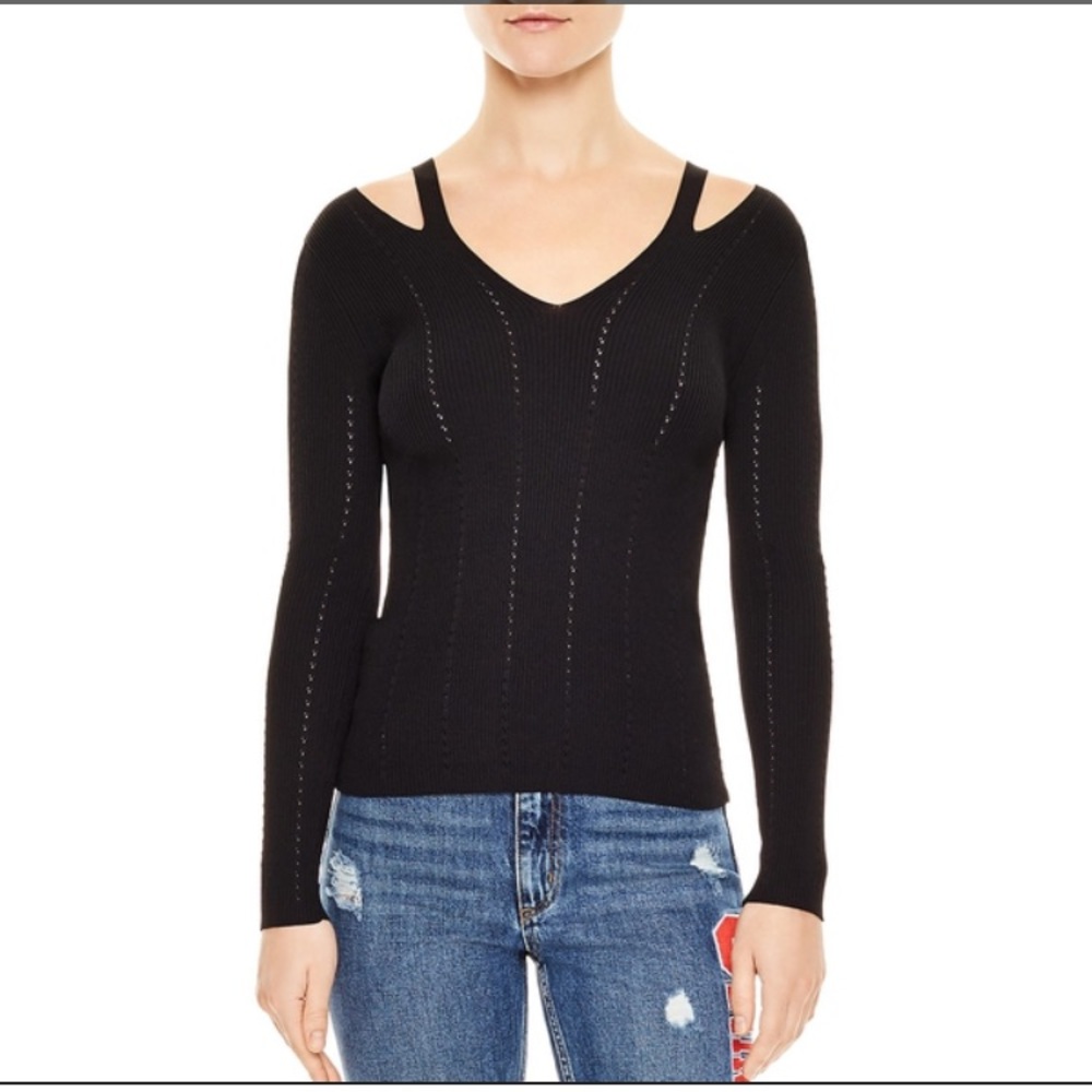 Sandro Nolwene black sweater